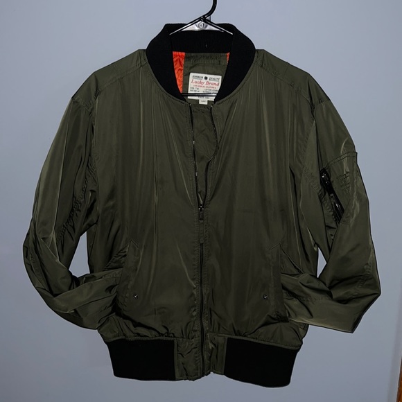 Lucky Brand Men’s Bomber Jacket - Picture 1 of 2